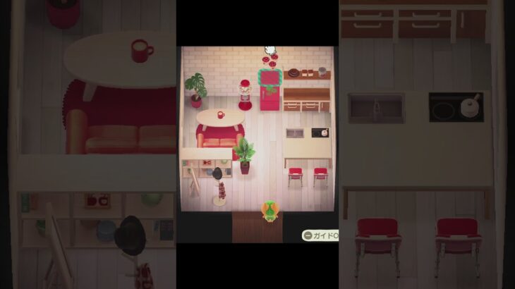 ❤️ Red Core Room Decor – ACNH　 #あつ森 #あつまれどうぶつの森 #animalcrossingnewhorizons #マイデザ
