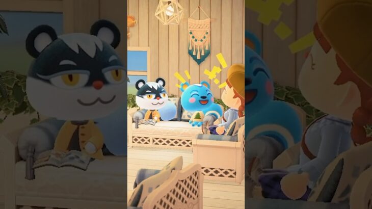 【あつ森】海辺のカフェで過ごす癒やしの時間｜Relaxing Seaside Café Ambience| Animal Crossing BGM #shorts  #ショート#acnh