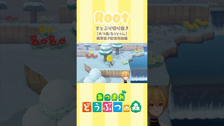 【すとぷり切り抜き】【あつ森/るぅとくん】雑草抜き配信完結編 #すとぷり切り抜き #すとぷり #あつ森 #るぅとくん #STPR #sutopuri