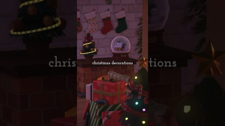 クリスマスの飾り付け🎅🏻あつ森Vlog🌳#animalcrossingnewhorizons #animalcrossing #あつ森 #あつまれどうぶつの森 #vlog #acnh
