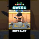 【あつ森】Xでバズった最速の石固定方法！