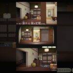 【あつ森】１分クリエイト🛠️誰かんちの玄関【ハピパラ】#あつ森 #achn #shorts