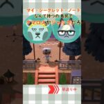 マイシークレッノートは誰の？ #あつ森 #あつまれどうぶつの森 #ゲーム #acnh #animalcrossing #どうぶつの森 #shorts  #ショート