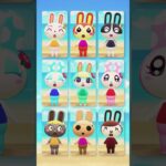 【エレキそんぐ】水着で歌うウサギガールズとミッチェル #あつ森 #けけアイドル #animalcrossing #あつまれどうぶつの森