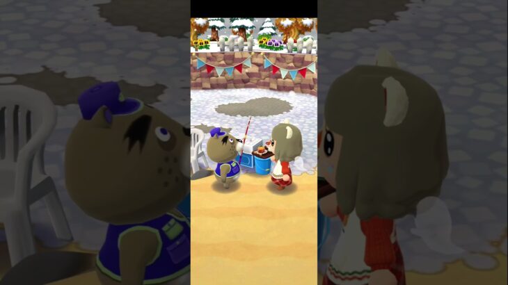 釣り大会•́⁠ ⁠ ⁠‿⁠ ⁠,⁠•̀ 　　　　　　　　　　　　　#ゲーム #あつ森 #animalcrossing