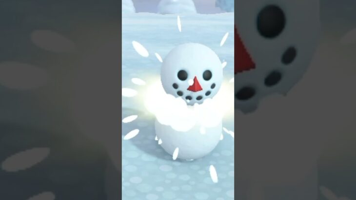 雪だるま！ #あつ森 #あつまれどうぶつの森 #animalcrossing