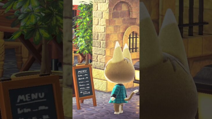 カフェへようこそ☕️#あつ森 #ハピパラ #あつまれどうぶつの森 #ハッピーホームパラダイス #animalcrossingnewhorizons #acnh #animalcrossing