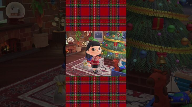 もうすぐクリスマスだー！🎄🎅#クリスマス#コーデ#あつ森#fyp