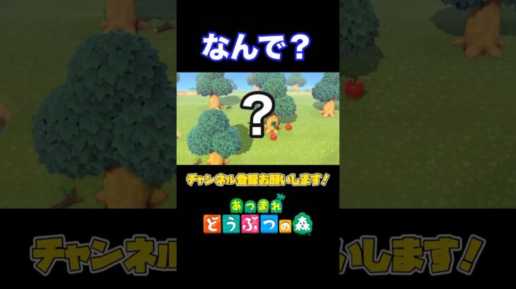 あつ森のりんごが言うことをききません#shorts #shortvideo #あつ森