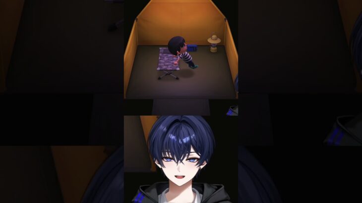 あつ森初心者すぎてベッド置くのに苦戦するひろ 【切り抜き】 #shorts #新人vtuber #低音男子