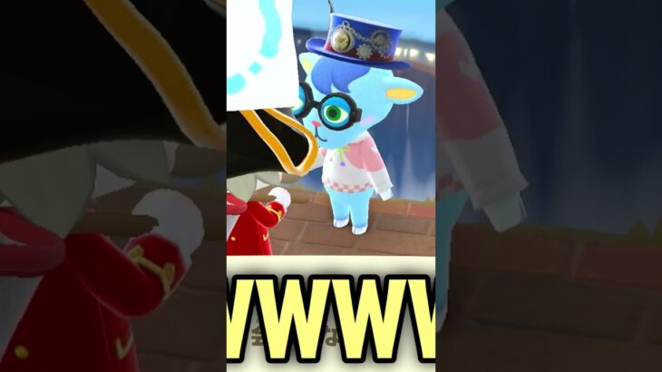 【あつ森】わんりり島のレムは様子がおかしい【切り抜き】#shorts #あつまれどうぶつの森 #あつ森  #切り抜き #vtuber