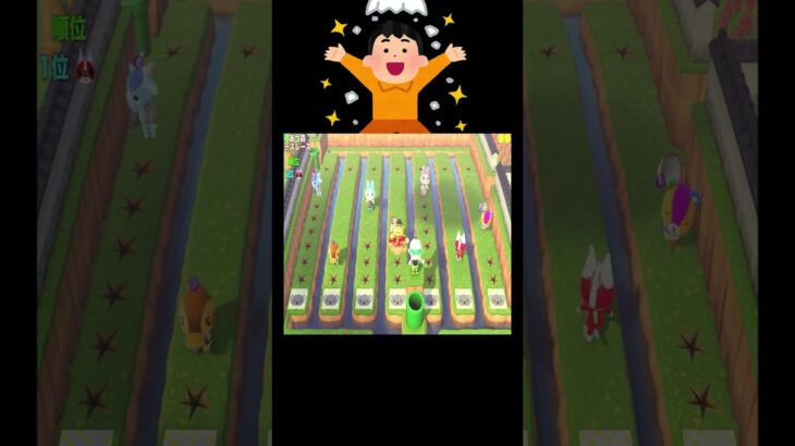 大激闘の落とし穴レース🏃‍♂️🔥#あつ森 #落とし穴レース