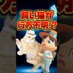 飼い猫ミルクが行方不明!?/あつ森アニメ#あつまれどうぶつの森