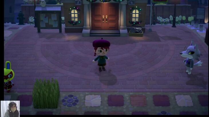 あつ森１２月を満喫する【顔出し】