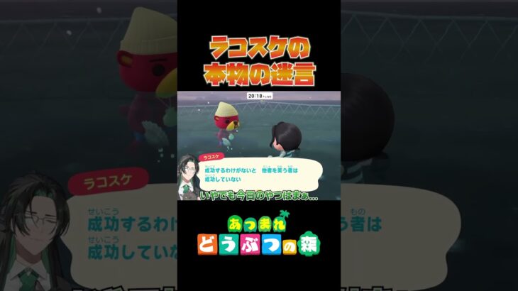 【あつ森】ラコスケの本物の迷言【切り抜き】