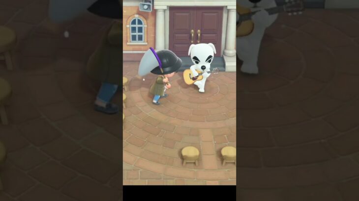 とたけけを網で叩いたら……【あつ森】