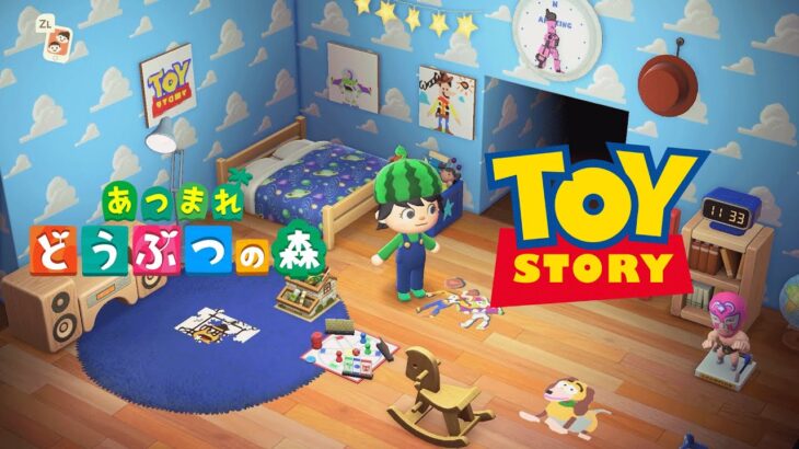 あつ森で「トイストーリー」を再現した島が面白すぎる