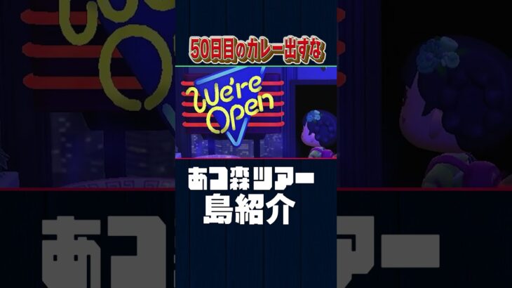 ２日目のカレーどころの騒ぎじゃあ無い【あつ森】