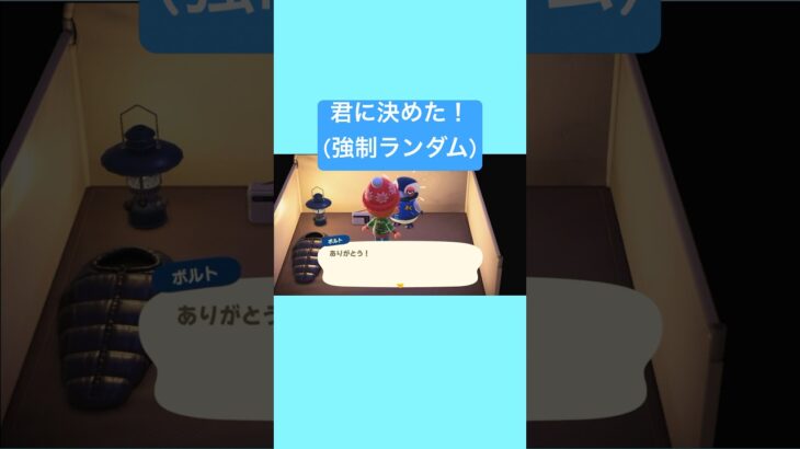 【 あつ森 】キザキャラ住民がやってきた⛺️