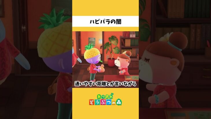 ハピパラの闇【あつまれどうぶつの森】