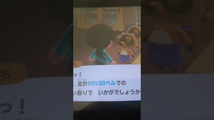 一万円はおっきい♥ #あつ森