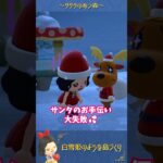 【あつ森】サンタのお手伝い大失敗😓 #あつまれどうぶつの森