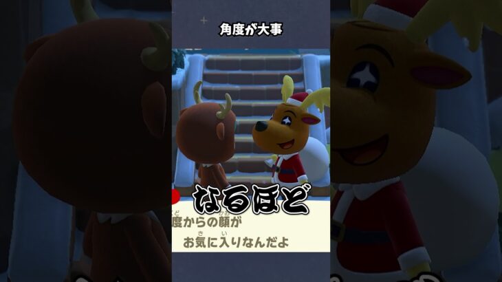 【あつ森】盛れる角度は左下！！！ #あつ森  #あつまれどうぶつの森  #女性ゲーム実況