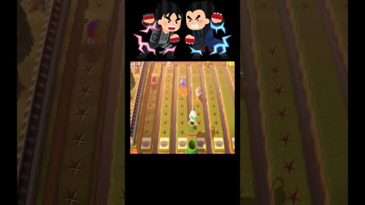 誰が勝つでしょう❓👑#あつ森 #落とし穴レース