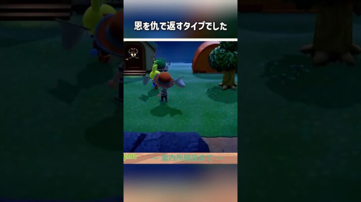 恩を仇で返すあつ森