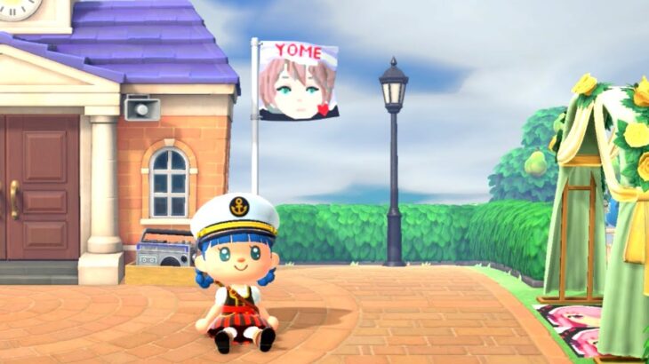 あつ森　深夜作業　道具配置とマイデザイン補正