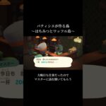 【あつ森】大晦日も仕事だったのでマスターに話を聞いてもらう。【パティシエが作る島】