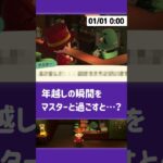 【あつ森】年越しの瞬間をマスターと過ごすと……【小ネタ】【あつまれ どうぶつの森】【カウントダウン】#あつ森 #あつまれどうぶつの森