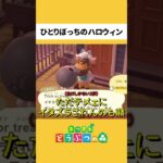 【あつ森】ハロウィンを一人で過ごすノルマン