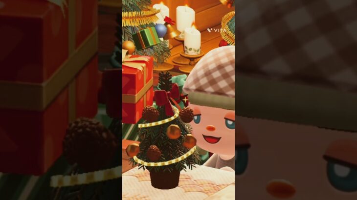 【あつ森日常】クリスマスの飾り付けをした日✨#あつ森#あつ森vlog#クリスマスの飾り付け