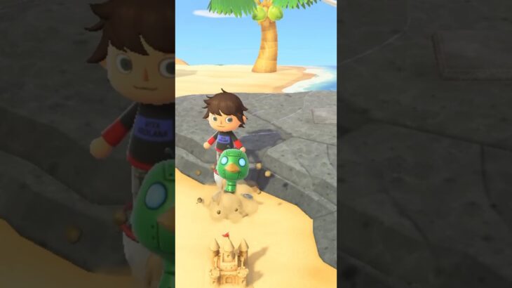 【あつ森】機械系住民を落とし穴に落としてみたw #shorts #あつ森