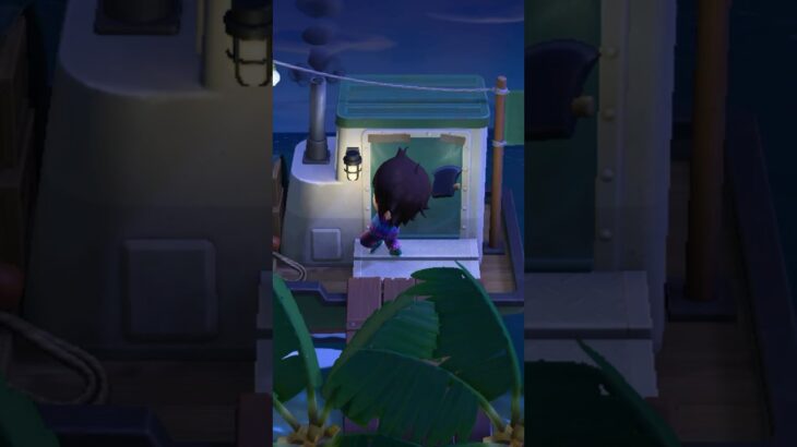 【あつ森】つねきちの船を壊してみたw #shorts #あつ森