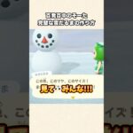 【あつ森】プロが教える完璧な雪だるまの作り方w【あつまれどうぶつの森】#shorts #あつ森