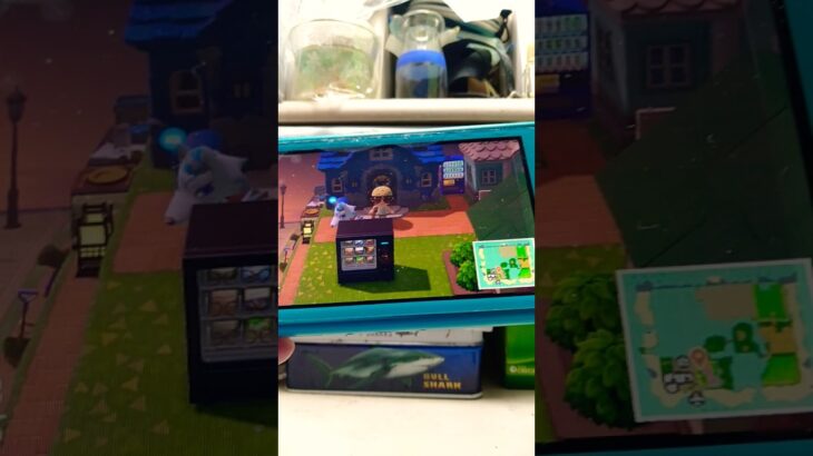 あつ森で日付変更をしてイースターのイベントをしました！(2020年4月12日)