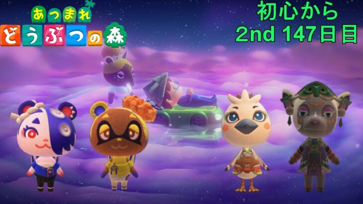 【あつまれどうぶつの森/あつ森】ランダム夢見でコラボ住民さんいる島にいける？★2年目も初心を忘れず楽しんでいく社会人147日目 【生配信】