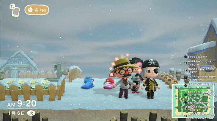 あつ森配信！新しい住民を探す会　#22