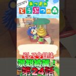 【あつ森】　出遅れ借金あつ森生活第24話『景観綺麗！』