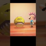 カニタンクに触る　丸まる　#あつ森 #あつまれどうぶつの森 #スプラトゥーン3