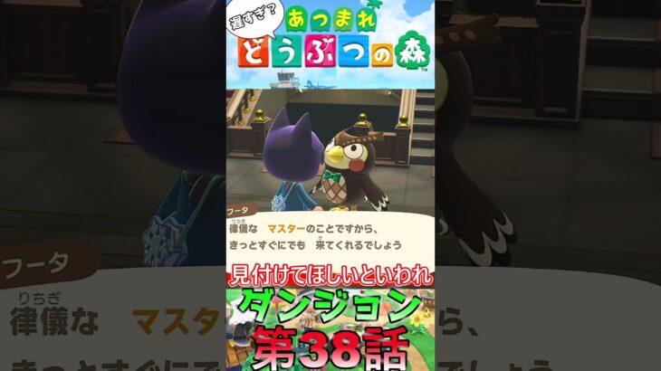 【あつ森】　出遅れ借金あつ森生活第38話『ダンジョン』