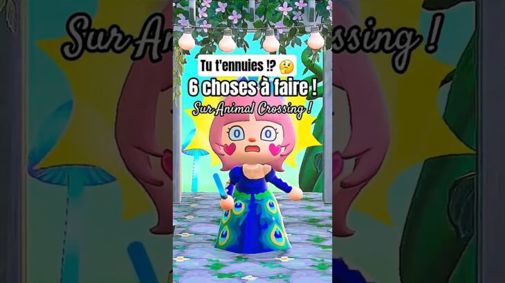 6 TRUCS INCROYABLES à faire dans Animal Crossing New Horizons #acnh #animalcrossing #acnhideas