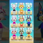 【エレキそんぐ】水着で歌うオオカミたち9選 #あつ森 #けけアイドル #animalcrossing #あつまれどうぶつの森