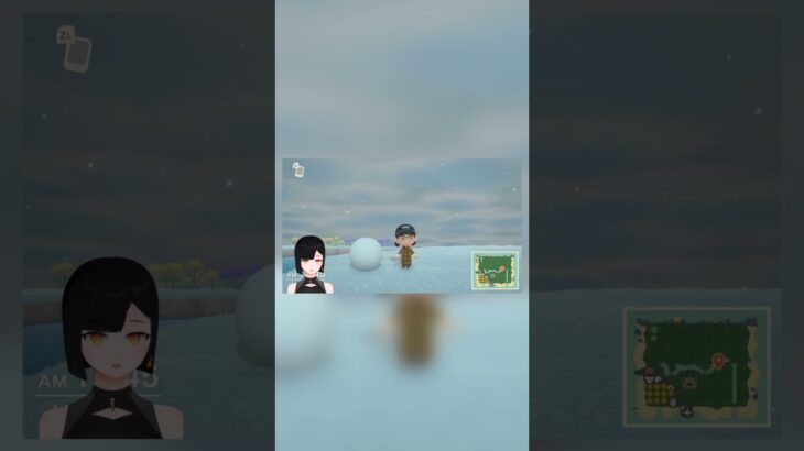 雪だるまちゃれんじ9日目⛄❄💢 #vtuber #あつ森