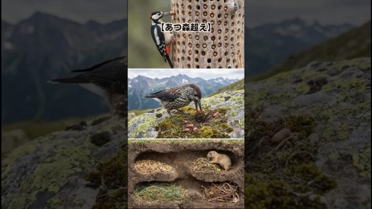 【あつ森超え】収納数「9000個」は余裕？実在する整理整頓の天才動物が凄すぎる3選#雑学#shorts#歴史#動物#あつ森