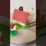 あつ森風の家をレジンで作ってみた｜Animal Crossing–inspired resin house #animalcrossing #shorts #resinart