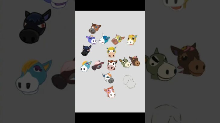 あつ森｜HappyNewYear2026★今年主役の住民さんたち