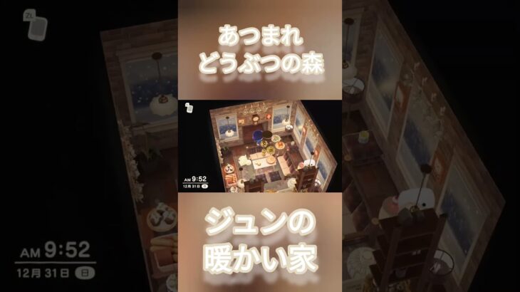 NSあつ森#10　ジュンの暖かい家をミニ公開！[RIKO]#shorts